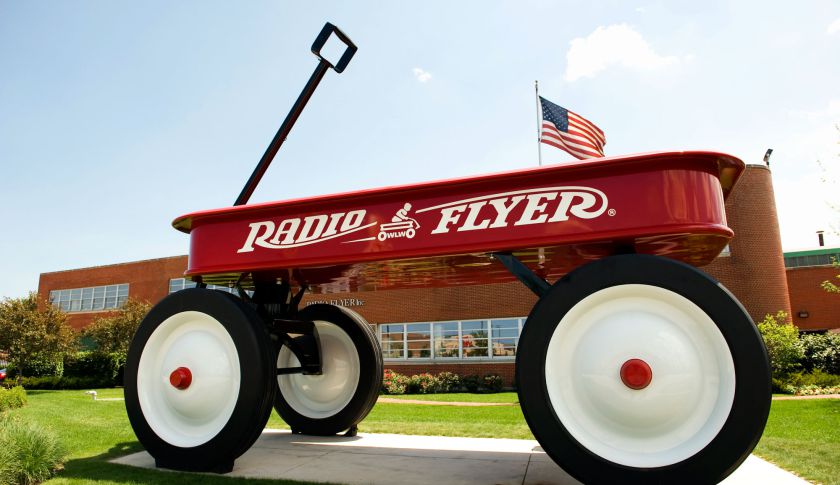 Corporate Radio Flyer - Landtech Design